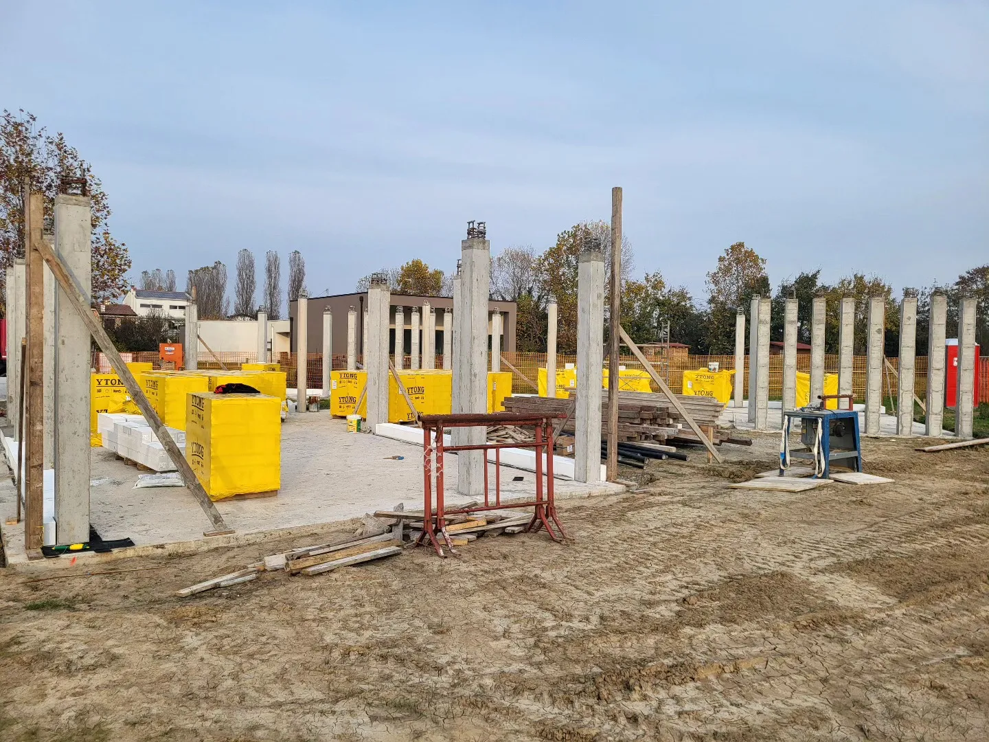 Intervento in cantiere