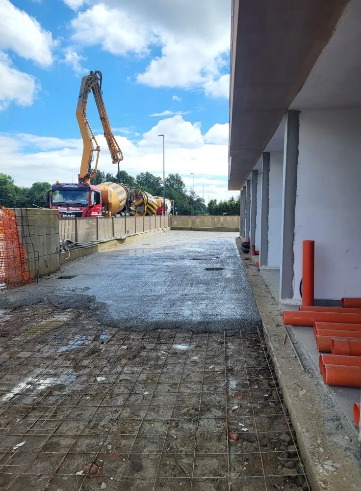 Intervento in cantiere